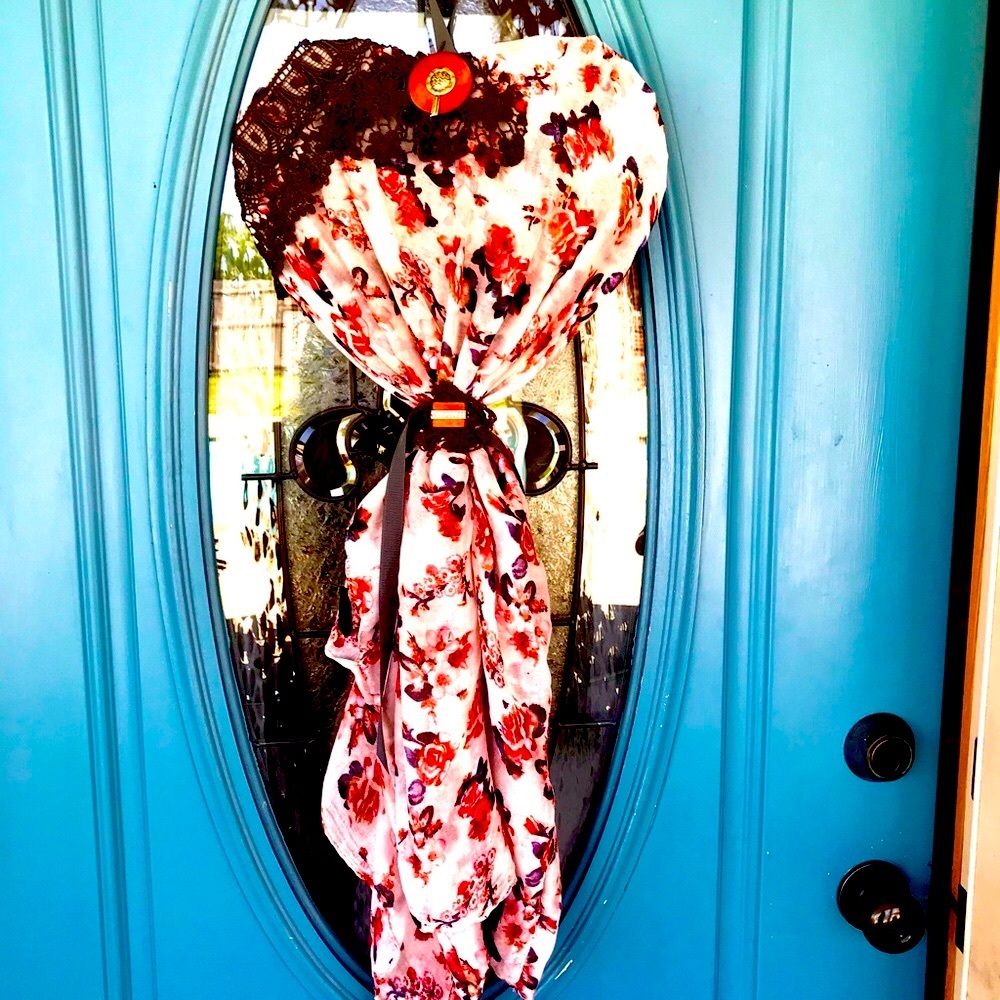 New Handmade Boho  Cottagecore Door or Wall Decor valentine gift